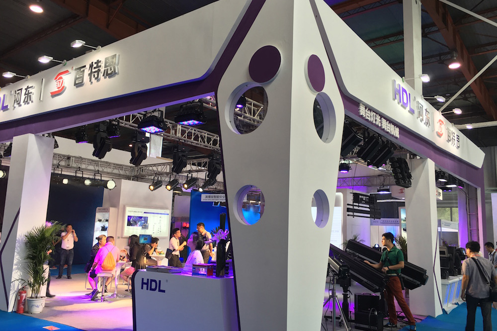 ［现场］HDL河东联合百特思亮相PALM EXPO 2016 舞台综合解决方案获好评